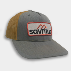 Savntur Logo Hat Gray/Mustard