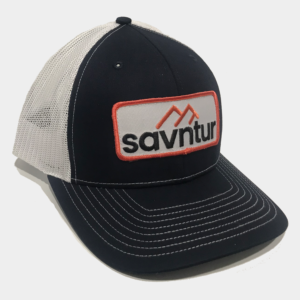 Savntur Logo Hat Navy/White